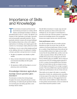 Importance of Skills and Knowledge