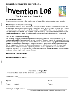 CIC_PROJECT_INFO_files/CIC Invention Log 2015 with Lines