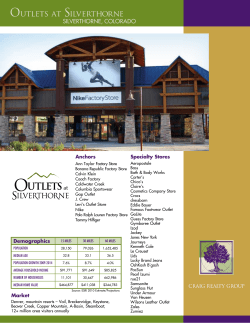outlets at Silverthorne