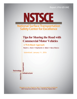 NSTSCE_Final Report_SharingTheRoadWebsite