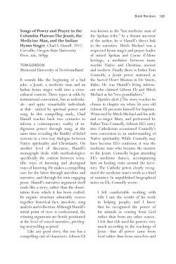 Songs of Power and Prayer in the Columbia Plateau: The Jesuit, the