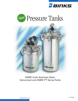 the Binks Pressure Tanks brochure.