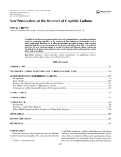 New Perspectives on the Structure of Graphitic Carbons