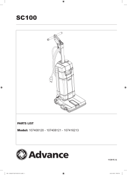 Parts List - Advance U.S.