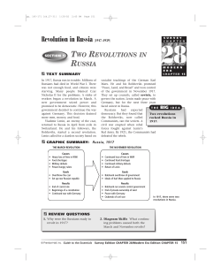 Revolution in Russia (1917&ndash;1939)
