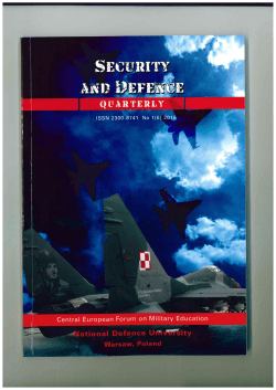 PDF - Baltic Defence College