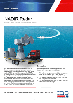 NADIR Radar - IDS Corporation