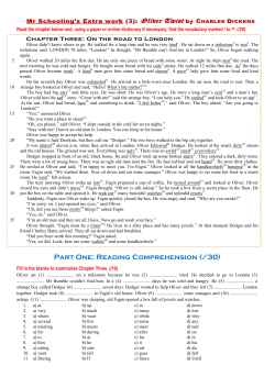 Part One: Reading Comprehension (/30)