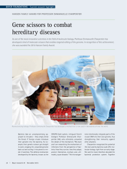 Aspirin Social Award - Bayer research Magazine
