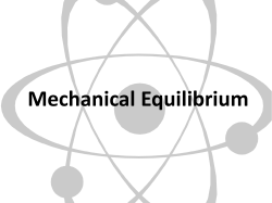 Mechanical Equilibrium - Pikeville Independent Schools