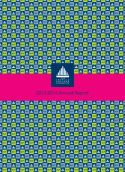 2013-2014 Annual Report
