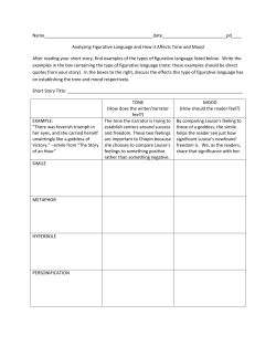 Book Club Figurative Language Tone and Mood