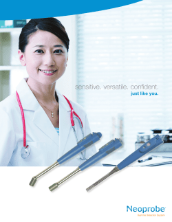 Neoprobe GDS Probe Guide