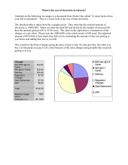 energy costs in ontario - PLATEK Services Incorporated!