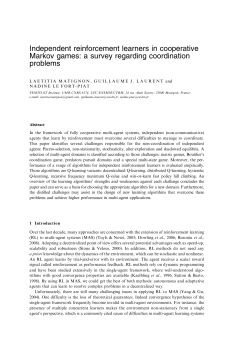 Independent reinforcement learners in cooperative Markov