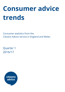 Consumer advice trends