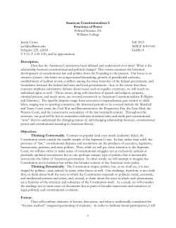 PSCI 216 - Political Science