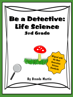 Be a Detective: Life Science
