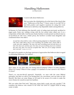 Transcript - His Place Community Church