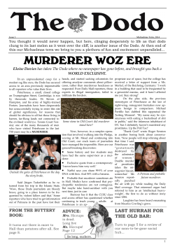 Issue 3 (Michaelmas 2014)