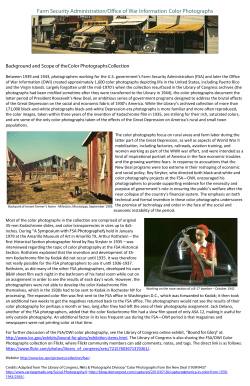 Farm Security Administration/Office of War Information Color