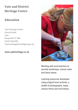 Activity - Yate Heritage Centre