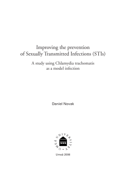 Improving the prevention of Sexually Transmitted Infections (STIs)