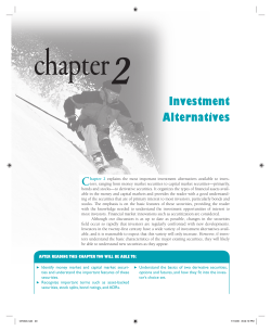Investment Alternatives