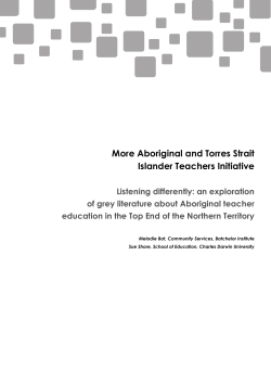 Listening differently: an exploration of grey literature about