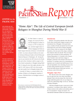 The Life of Central European Jewish Refugees in Shanghai During