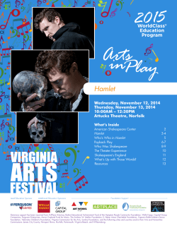 Hamlet - The Virginia Arts Festival