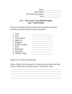Ch 1 The Legacy of the Roman Empire Eng Social Studies