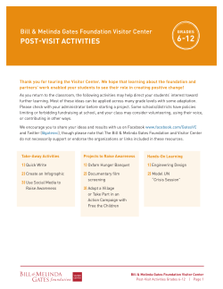 post-visit activities