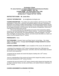 HIST402 United States Since 1900 Su2015SessionIIIDaphne