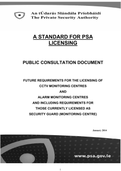 here - The Private Security Authority