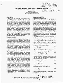 Gas-Phase Diffusion in Porous Media: Comparison of