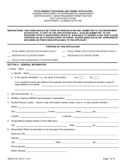 (sid) permit application alabama