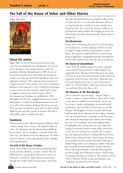 The Fall of the House of Usher and Other Stories - Home