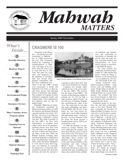 Spring 2009 Newsletter