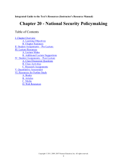 Integrated Guide to the Text`s Resources