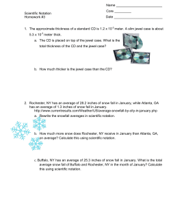 Scientific Notation Student Homework 3