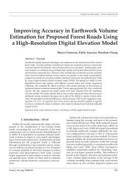 Improving Accuracy in Earthwork Volume Estimation for