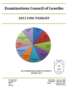 Examinations Council of Lesotho