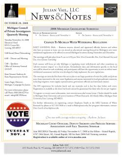 October 28, 2008 News and Notes