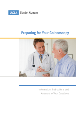 Preparing for Your Colonoscopy