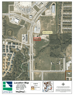 Location Map - Town of Little Elm
