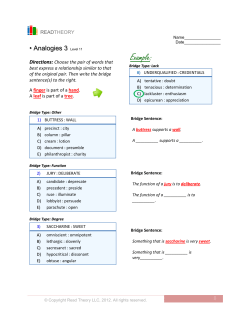 Analogies 3 - English for Everyone