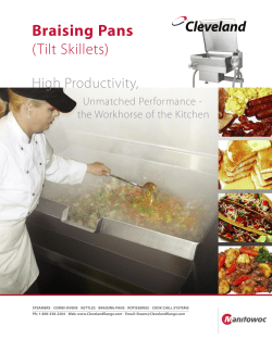 Braising Pans - Prima Supply