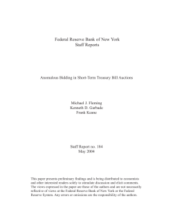Anomalous Bidding in Short-Term Treasury Bill Auctions