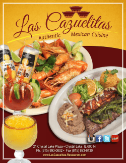 Check our menu Out!
